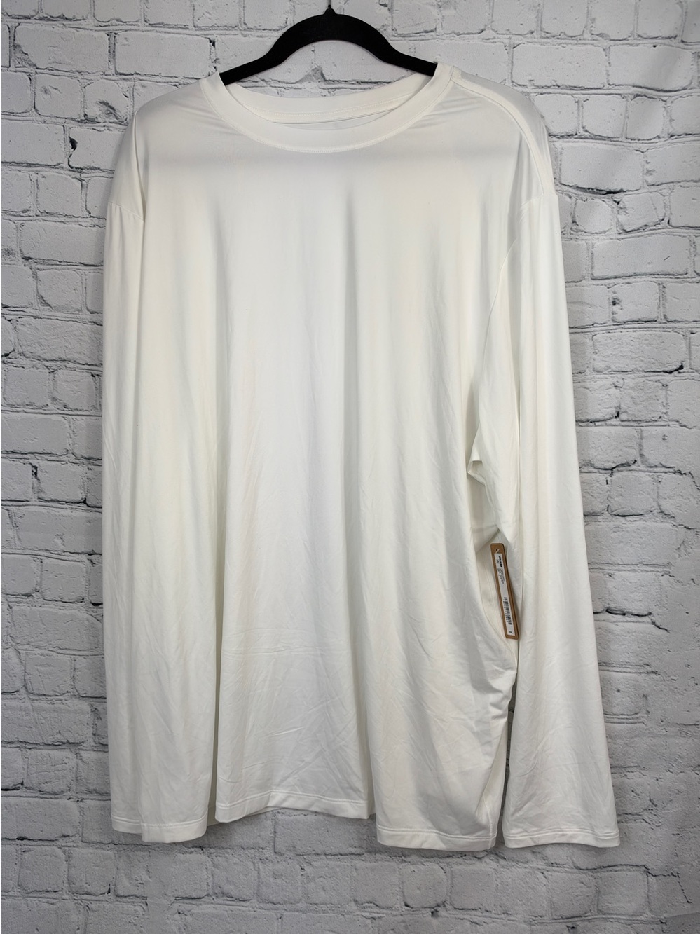 Skims men’s outdoor jersey long sleeve white size XL